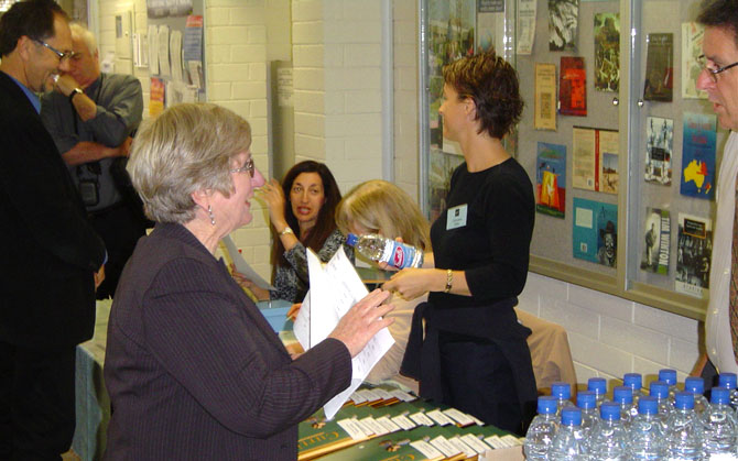 Photo: Registration desk