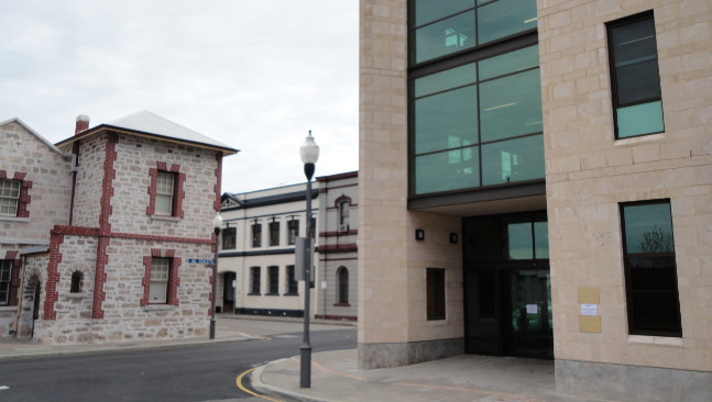 Photo: The streets were empty