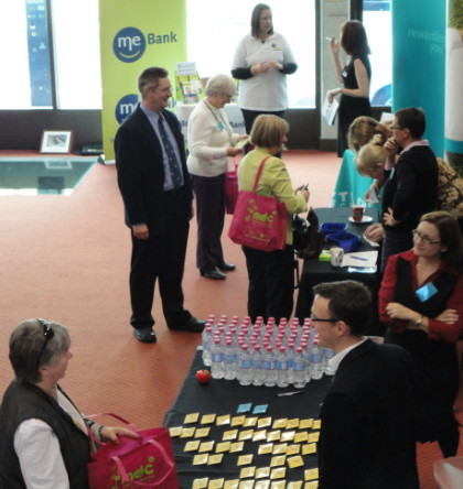 Photo: Registration becomes busier