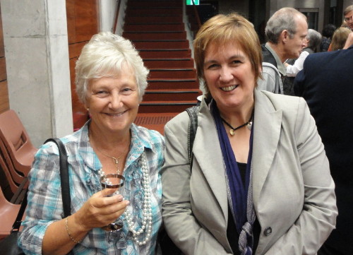 Photo: Lesley Newhouse-Maiden and Judy MacCallum