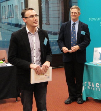 Photo: Brad Gobby and Chris Hackett